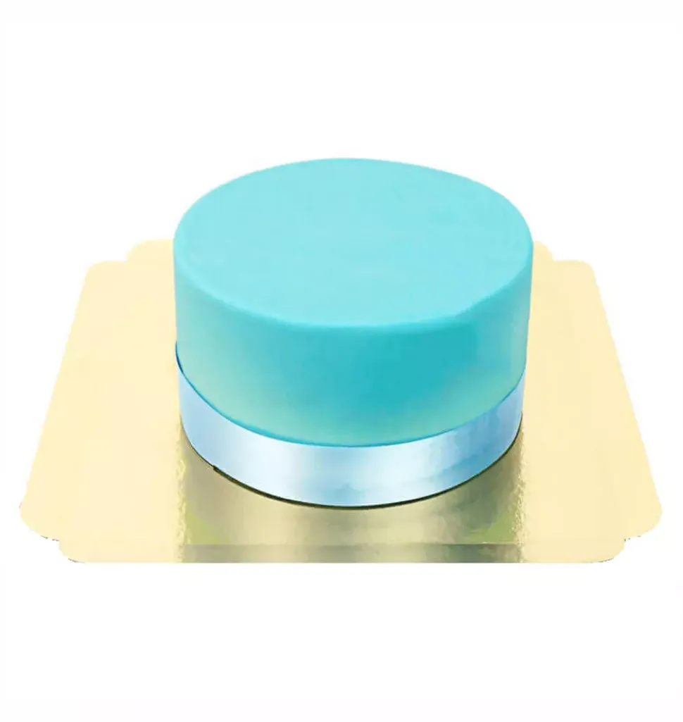 Elegant Blue Cake for Special Occasions