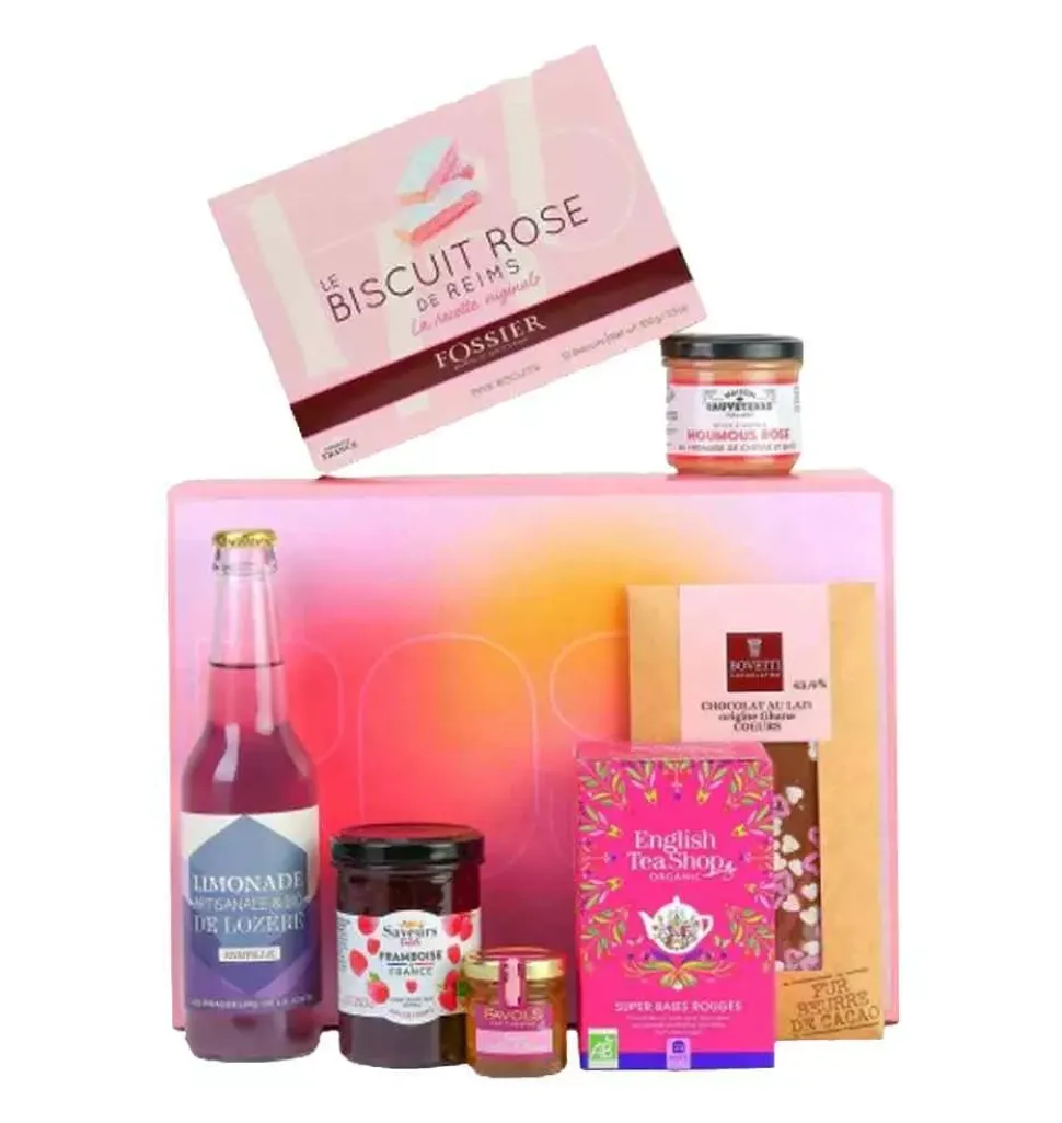 Gourmet Box Including Blueberry Lemonade