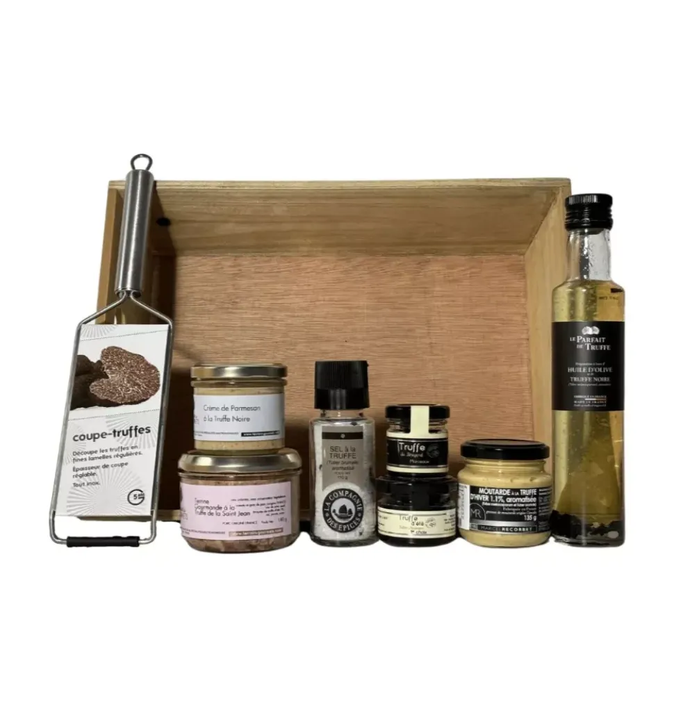 Luxurious Black Truffle Delights Basket