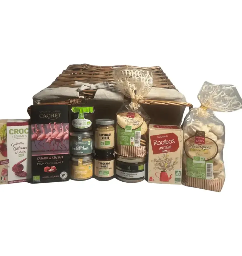 Organic French Gourmet Basket