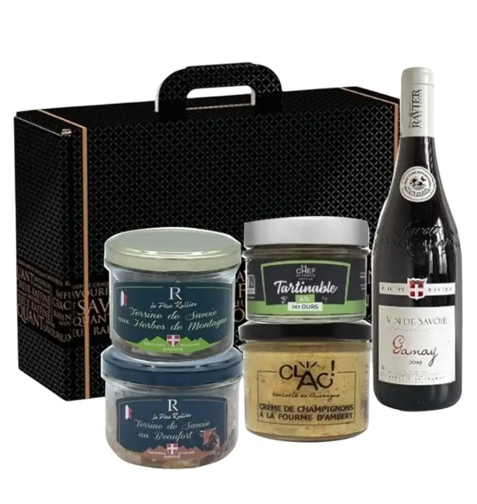 Savoie Wine & Savory Indulgences Box