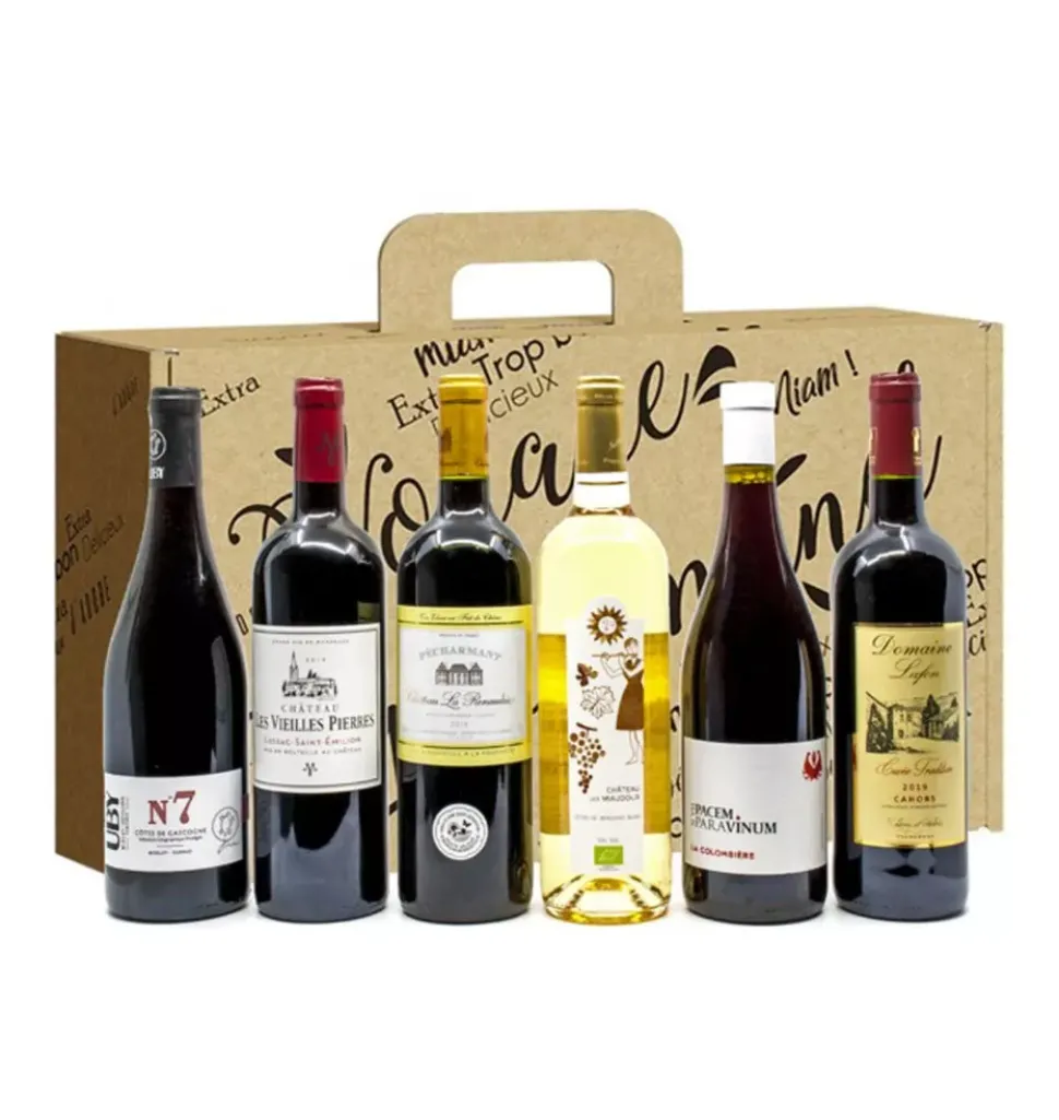 Wine Lover’s Delight: 6-Bottle Gift Set